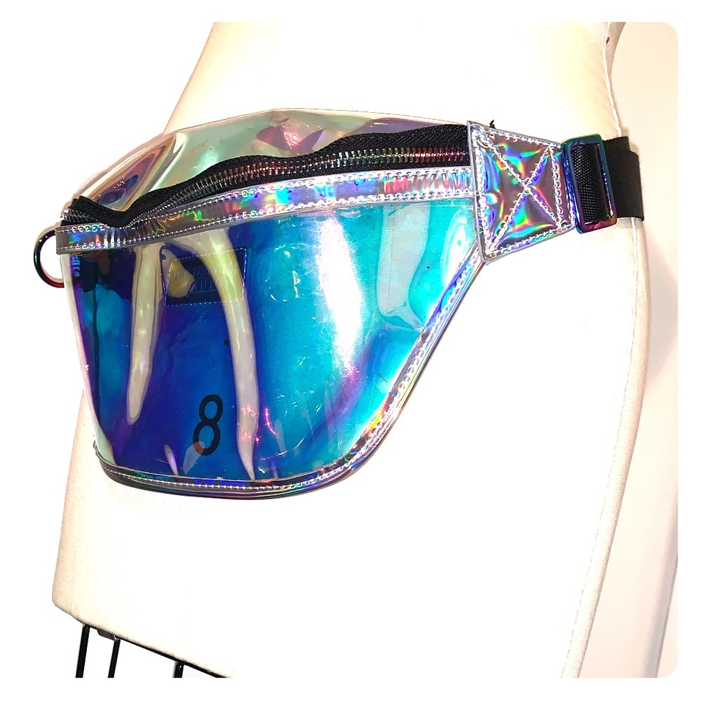 Multicolor Fanny Pack w/ Adjustable Strap